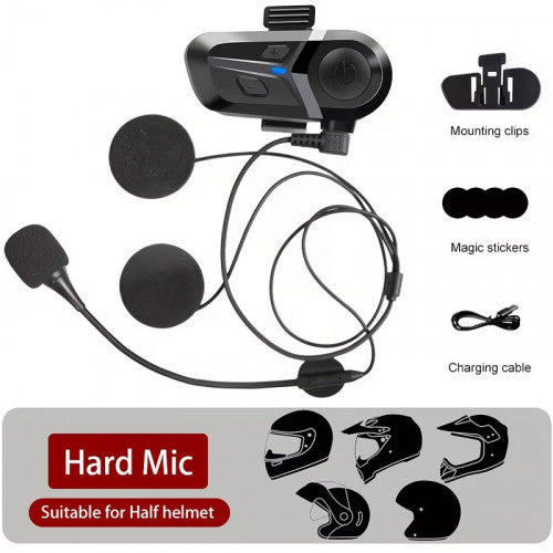 Auriculares Inalambricos Para Casco de Moto