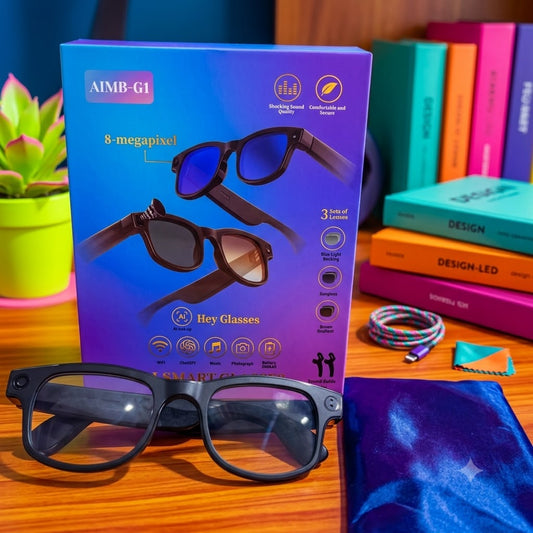 Gafas Inteligentes AIMB-G1 – Smart Glasses.Tecnología y Estilo en un Solo Accesorio