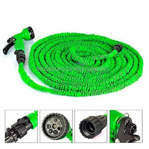 Manguera Expandible Retractil de Jardin con Pistola Multifuncional