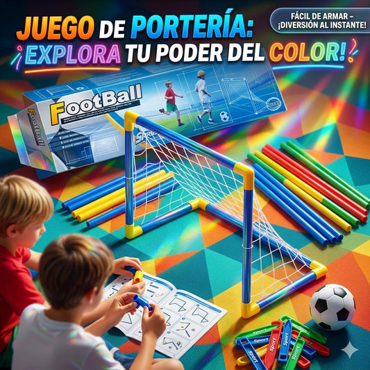 JUEGO DE 2 Porteria para de Futbol Infantil con Balon