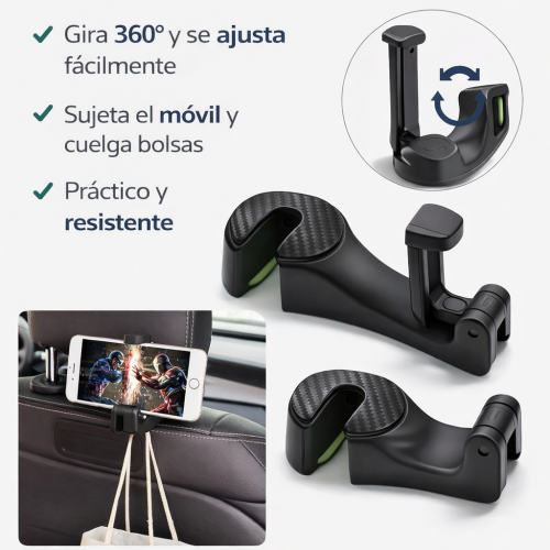 Soporte Rotativo para asientos de Automovil