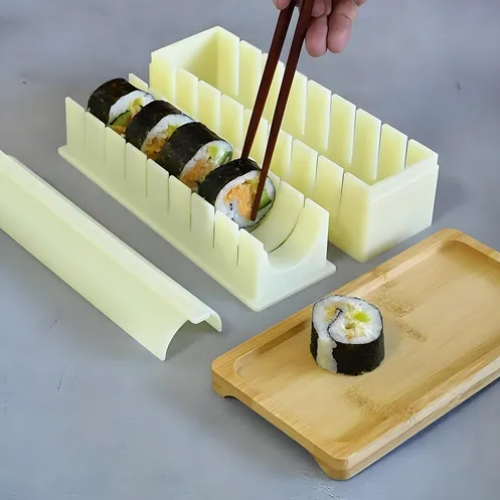 Molde y Cortador de suchi-cortes Perfectos enSegundos