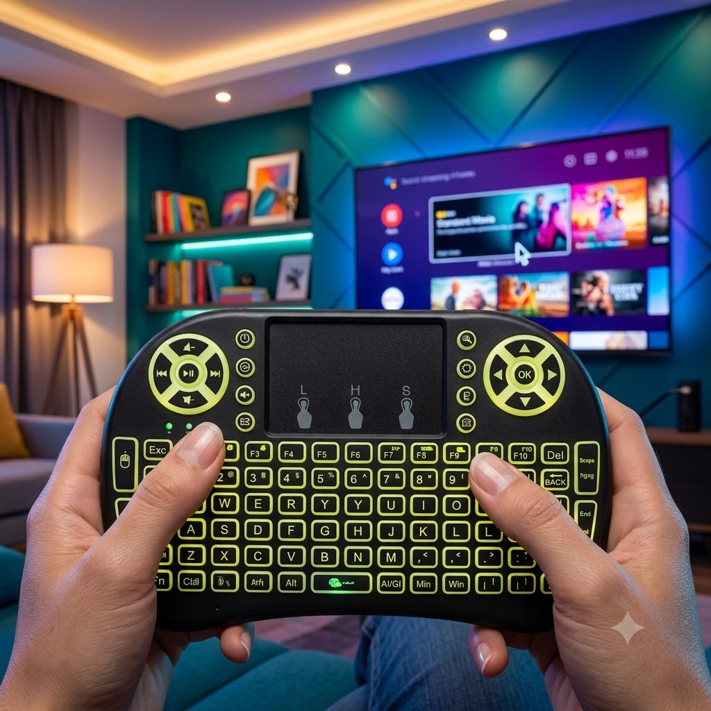 MINI Teclado Inalambtico con Touchpad