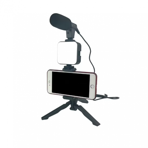 Kit Tiktoker - Grabacion para Smarphone con Microfonoy Tripoide