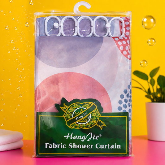 Cortina de Baño con Estampado Decorativa HangJie 🛁✨