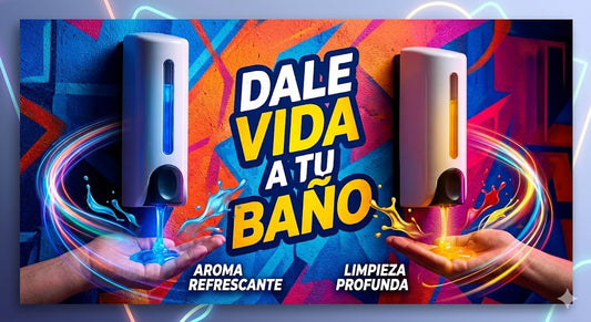 Dlspensador de Jabon de Manos Instalado en la Pared