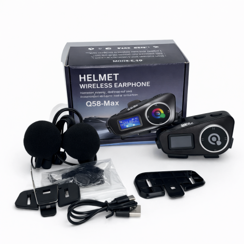 Auriculares Inalanbrico Bluetooth Para Casco Q58-Max
