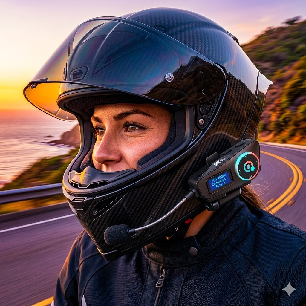 Auriculares Inalanbrico Bluetooth Para Casco Q58-Max
