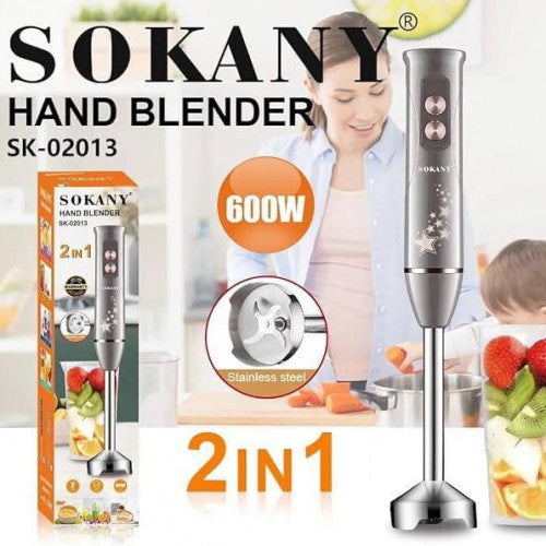BATIDORA DE Mano 2 en 1 SOKANY -600W