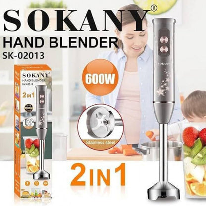 BATIDORA DE Mano 2 en 1 SOKANY -600W