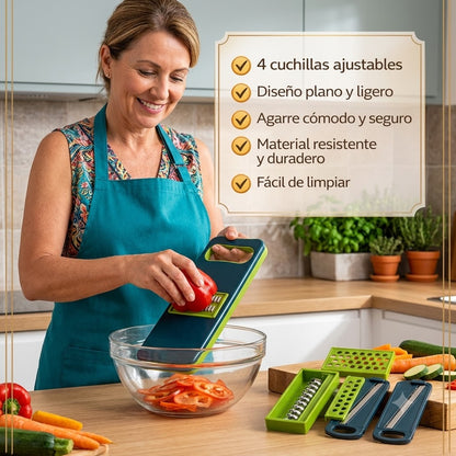 Cortador Multifuncional Para Vegetales