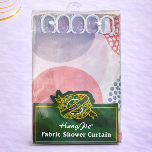 Cortina de Baño con Estampado Decorativa HangJie 🛁✨