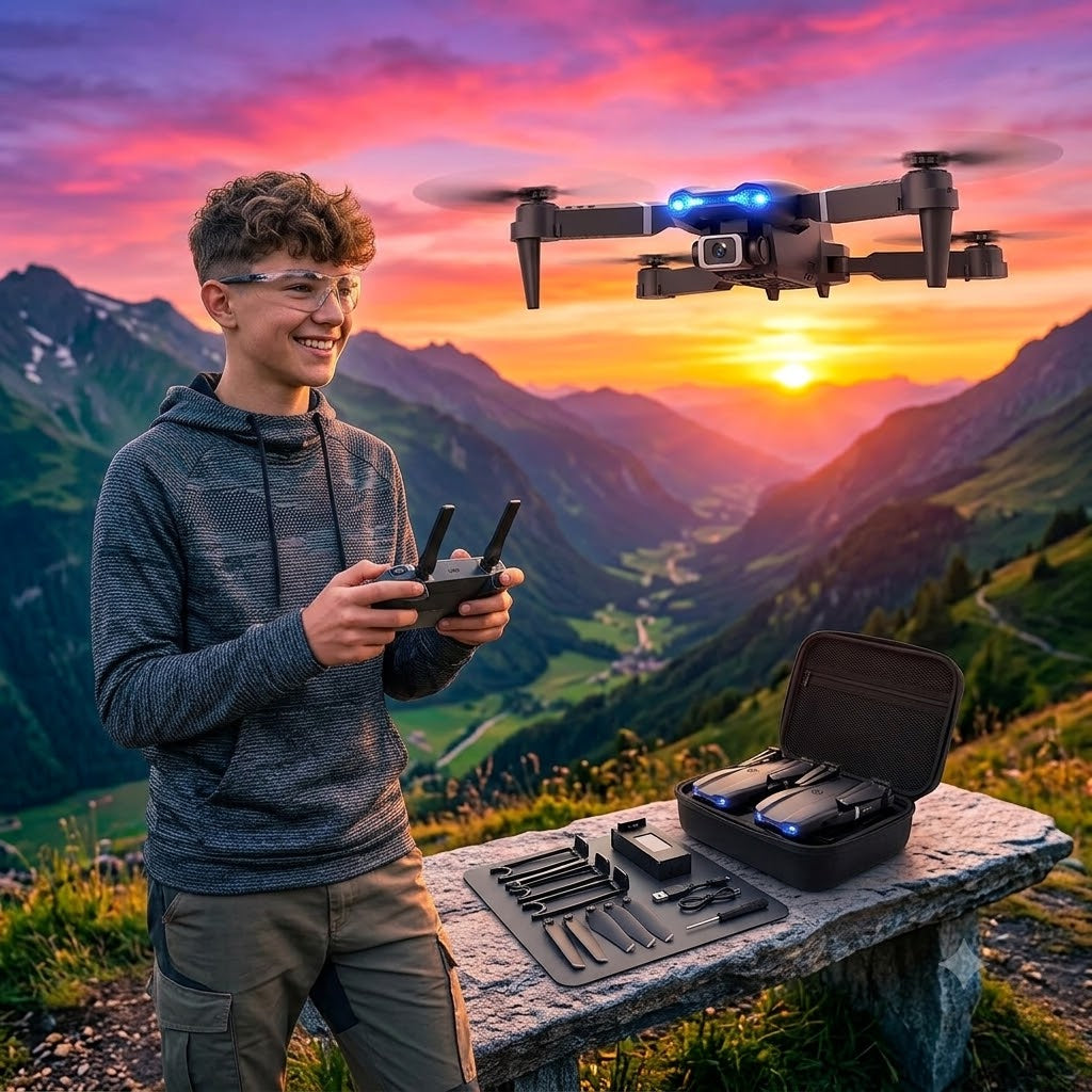 Dron E99 pro, Para Fotos y VIdeos Aereos