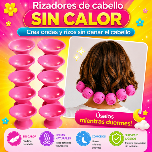 Rizadores sin Calor Pack de 10 Unidades