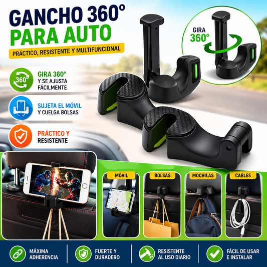 Soporte Rotativo para asientos de Automovil