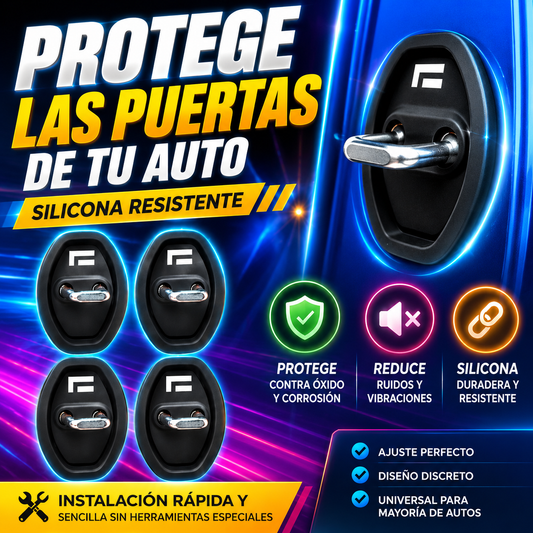 Cubierta de Goma  para  Puerta. pack de 4 unidades