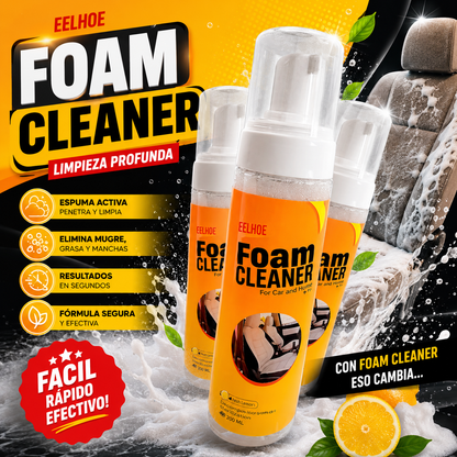 Foam Cleaner – Limpieza Profunda para Auto y Hogar
