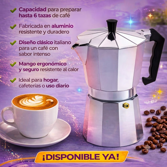 Greca Cafetera Mediana 6 Tazas