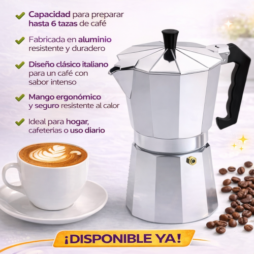 Greca Cafetera Mediana 6 Tazas