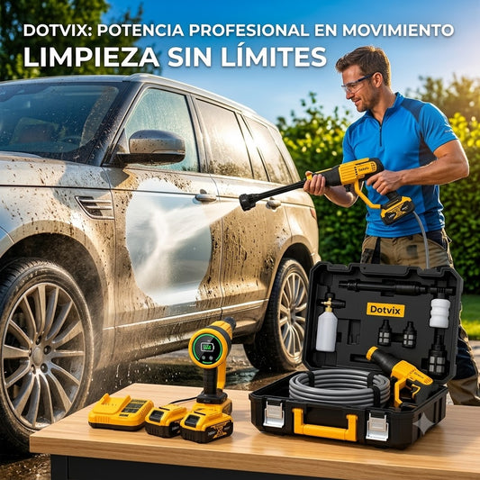 Hidrolavadora Portatil Dotvix-Potencia y omodidas
