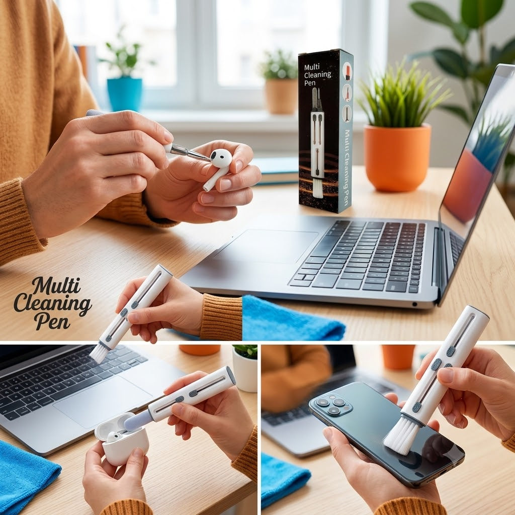 Kit de Limpieza Multifuncional Para Dispositivos Electronicos