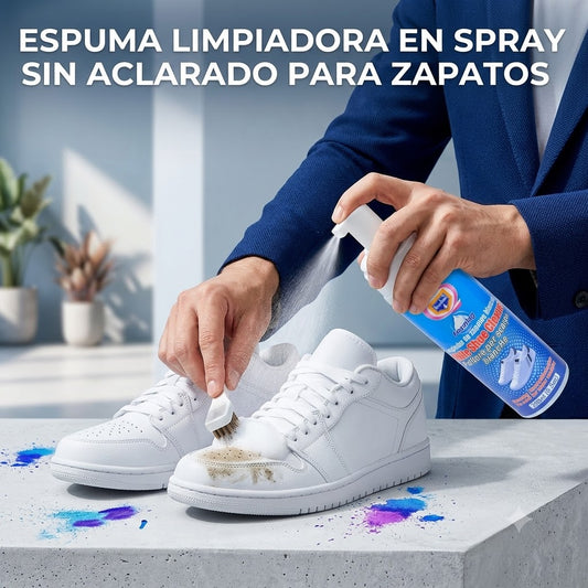 Espuma Limpiadora para Zapatos – Limpieza Rápida en Spray