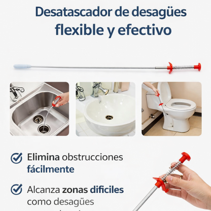 Cable Destapador de Tuberia y Desague