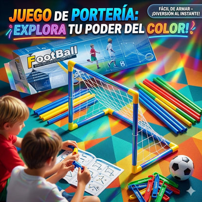 JUEGO DE 2 Porteria para de Futbol Infantil con Balon