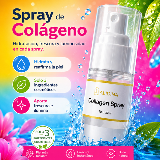 Spray Pelicula de Colageno Reafilmantes Anti Arrugas,15ML
