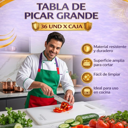 Tabla de Picar Grande-Resistente para cocina